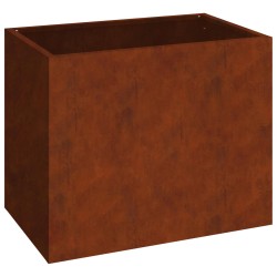 Cache-pot de jardin Acier patiné 50 x 32 x 40 cm Acier patiné 536967536967