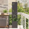 Écran de confidentialité de jardin Fretwork Noir 32 x 150 cm 536968536968
