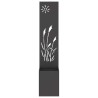 Écran de confidentialité de jardin Fretwork Noir 32 x 150 cm 536968536968