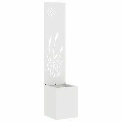 Écran de confidentialité de jardin Fretwork Blanc 32 x 150 cm 536969536969