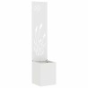 Écran de confidentialité de jardin Fretwork Blanc 32 x 150 cm 536969536969