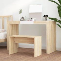 Tabouret de toilette Chêne sonoma 70x35x45 cm Bois d'ingénierie 536972536972