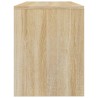 Tabouret de toilette Chêne sonoma 70x35x45 cm Bois d'ingénierie 536972536972