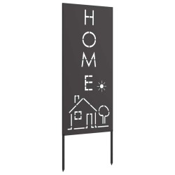 Écran de confidentialité de jardin Fretwork Noir 50 x 140 cm 536976536976