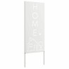 Écran de confidentialité de jardin Fretwork Blanc 50 x 140 cm 536977536977