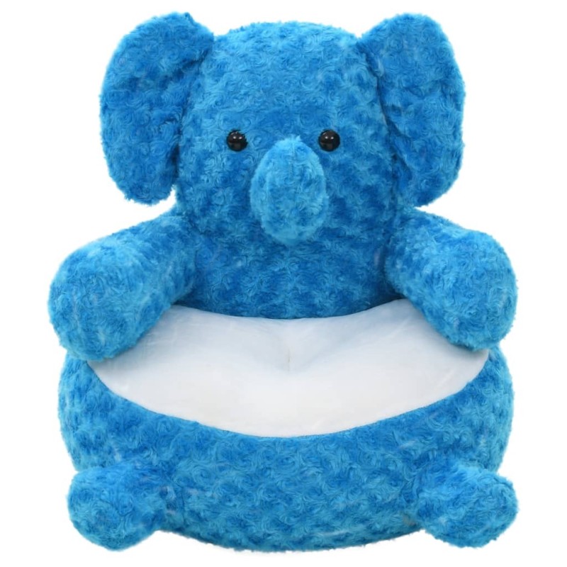 éléphant en peluche Bleu  536979536979