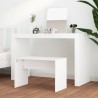 Tabouret de toilette Blanc 70x35x45 cm Bois d'ingénierie 536980536980