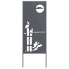 Écran de confidentialité de jardin Anthracite 50 x 140 cm 536985536985