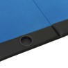 Table de poker pliable 10 joueurs Bleu 207x106x76 cm 536986536986