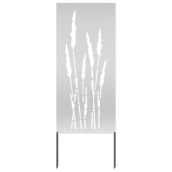 Écran de confidentialité de jardin Floral Argenté 50 x 140 cm 536987536987