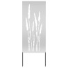 Écran de confidentialité de jardin Floral Argenté 50 x 140 cm 536987536987