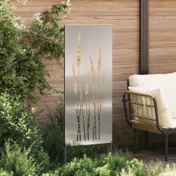 Écran de confidentialité de jardin Floral Argenté 50 x 140 cm 536987536987