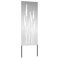 Écran de confidentialité de jardin Floral Argenté 50 x 140 cm 536987536987