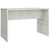 Tabouret de toilette Gris béton 70x35x45 cm Bois d'ingénierie 536990536990