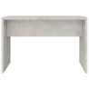 Tabouret de toilette Gris béton 70x35x45 cm Bois d'ingénierie 536990536990