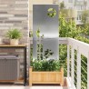 Écran de confidentialité de jardin Fretwork Argenté 50 x 140 cm 536993536993