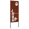 Écran de confidentialité de jardin Fretwork Rouillé 50 x 140 cm 536994536994