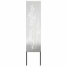 Écran de confidentialité de jardin Floral Argenté 32 x 140 cm 536997536997