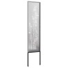 Écran de confidentialité de jardin Floral Argenté 32 x 140 cm 536997536997