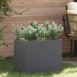 Cache-pot de jardin Anthracite 50 x 32 x 40 cm 536998536998