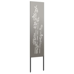 Écran de confidentialité de jardin Floral Rouillé 32 x 140 cm 537000537000