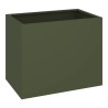 Cache-pot de jardin Vert olive 50 x 32 x 40 cm 537001537001