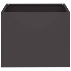 Cache-pot de jardin Noir 50 x 32 x 40 cm Acier laminé à froid 537002537002
