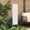 Écran de confidentialité de jardin Fretwork Blanc 32 x 140 cm 537007537007