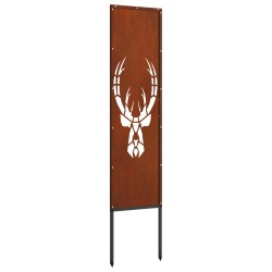Écran de confidentialité de jardin Rouillé 32 x 140 cm 537008537008