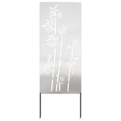 Écran de confidentialité de jardin Floral Argenté 50 x 140 cm 537010537010