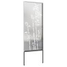 Écran de confidentialité de jardin Floral Argenté 50 x 140 cm 537010537010