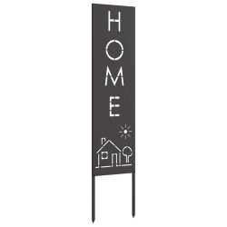 Écran de confidentialité de jardin Fretwork Noir 32 x 140 cm 537011537011