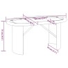 Table de poker 10 joueurs Bleu 160x80x75 cm 537014537014