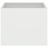 Cache-pot de jardin Blanc 50 x 32 x 40 cm Acier laminé à froid 537017537017