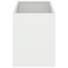Cache-pot de jardin Blanc 50 x 32 x 40 cm Acier laminé à froid 537017537017
