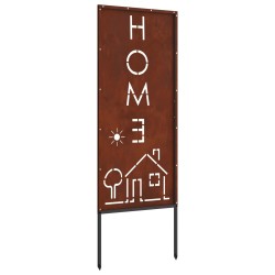 Écran de confidentialité de jardin Fretwork Rouillé 50 x 140 cm 537019537019