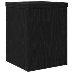 Support de Plante 2 pcs Chêne noir 15 x 15 x 20 cm 537022537022