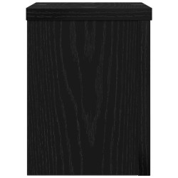 Support de Plante 2 pcs Chêne noir 15 x 15 x 20 cm 537022537022