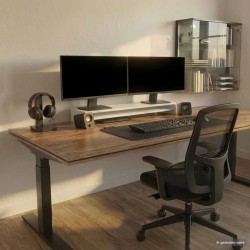 Support de moniteur Blanc 100 x 24 x 13 cm Bois d'ingénierie 537024537024