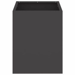 Cache-pot de jardin Noir 32 x 32 x 40 cm Acier laminé à froid 537031537031