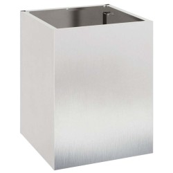 Cache-pot de jardin Acier inoxydable 32 x 32 x 40 cm 537034537034
