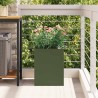 Cache-pot de jardin Vert olive 32 x 32 x 40 cm 537038537038