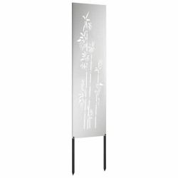 Écran de confidentialité de jardin Floral Argenté 32 x 140 cm 537040537040