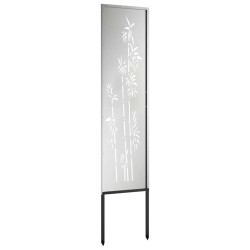 Écran de confidentialité de jardin Floral Argenté 32 x 140 cm 537040537040