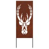 Écran de confidentialité de jardin Rouillé 50 x 140 cm 537043537043