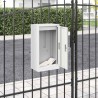boîte aux lettres avec stockage Blanc 30 x 20 x 55 cm Acier 537044537044