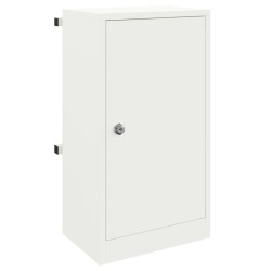 boîte aux lettres avec stockage Blanc 30 x 20 x 55 cm Acier 537044537044