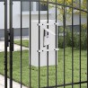 boîte aux lettres avec stockage Blanc 30 x 20 x 55 cm Acier 537044537044