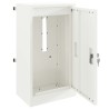 boîte aux lettres avec stockage Blanc 30 x 20 x 55 cm Acier 537044537044