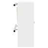 boîte aux lettres avec stockage Blanc 30 x 20 x 55 cm Acier 537044537044